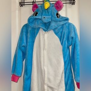 Unicorn Onesie Pajama Costume